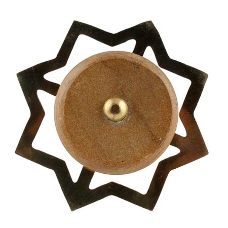 Brown Stone Flat Cabinet Knob